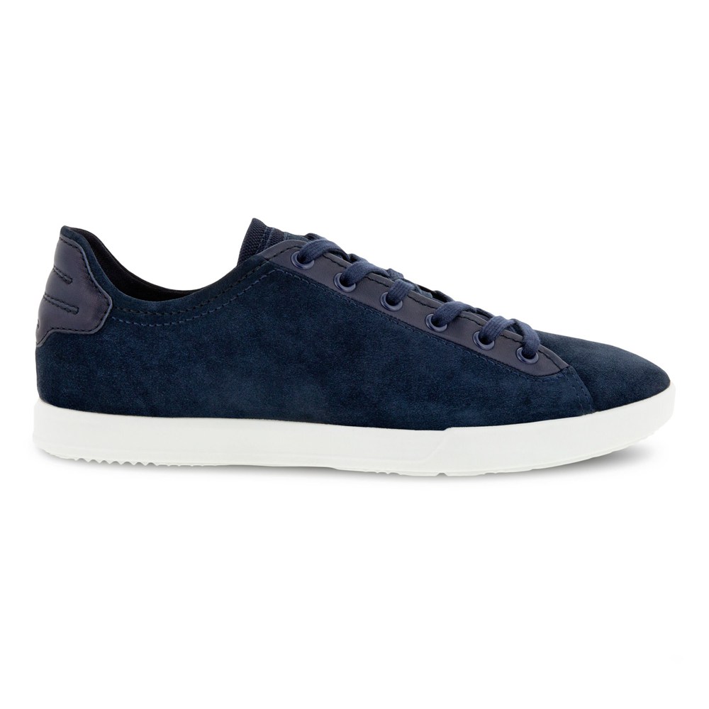 ECCO Mens Sneakers Navy - Collin 2.0 - PGF-067914